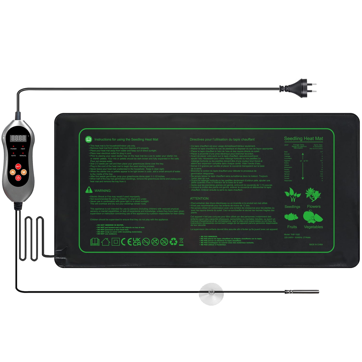 Heat Mat with Thermostat