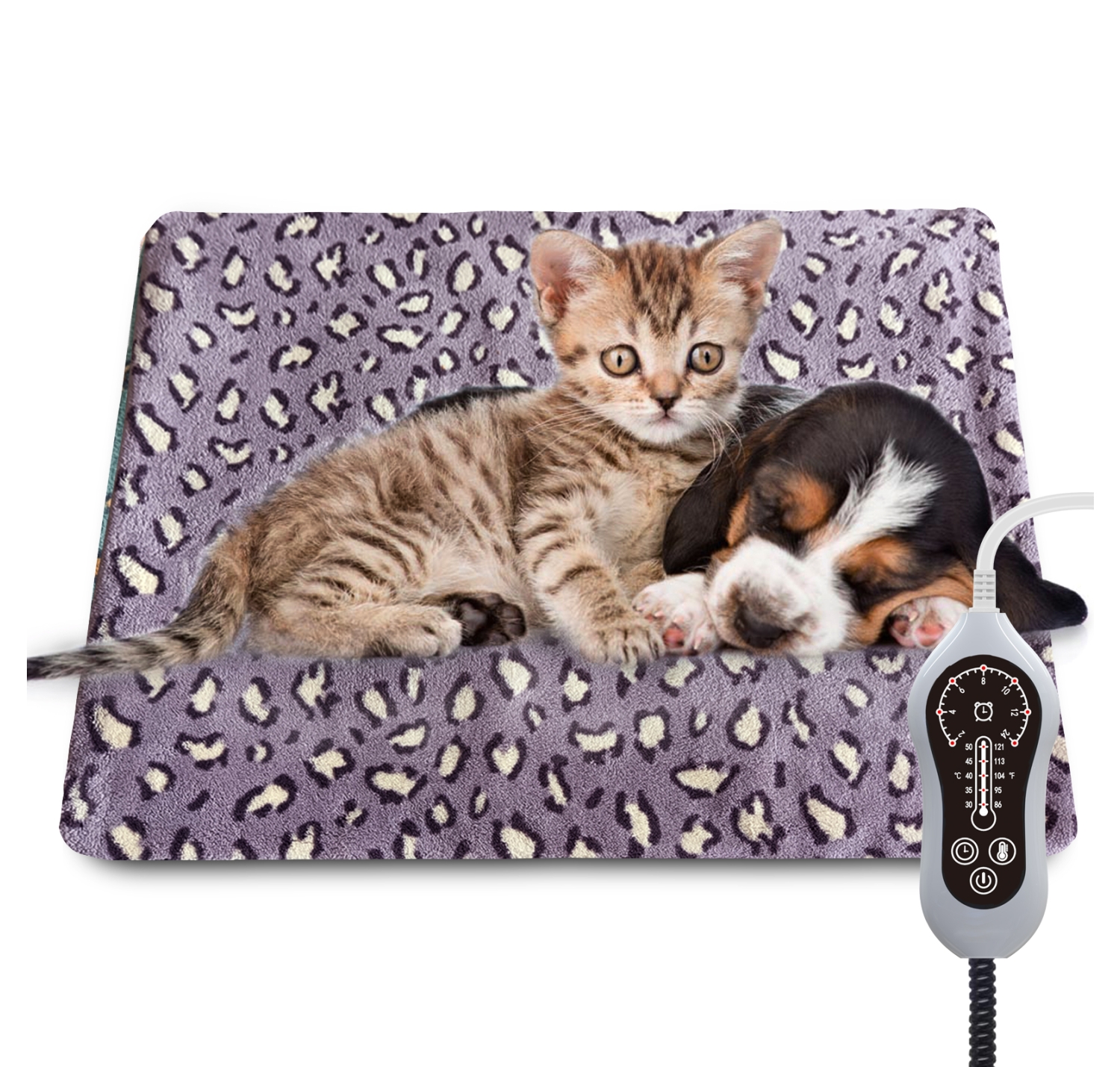 Pet heating pad for large dogs