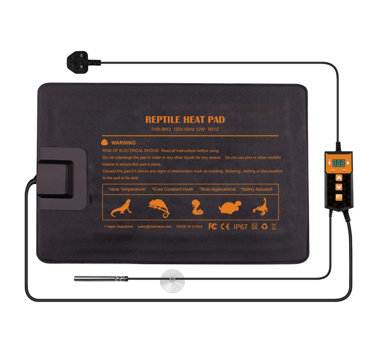 Reptile heat pad 8X12``