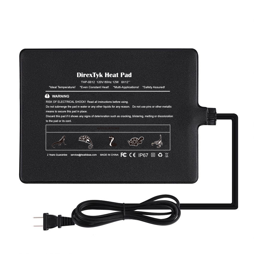 reptile heat pad mat with thermostat